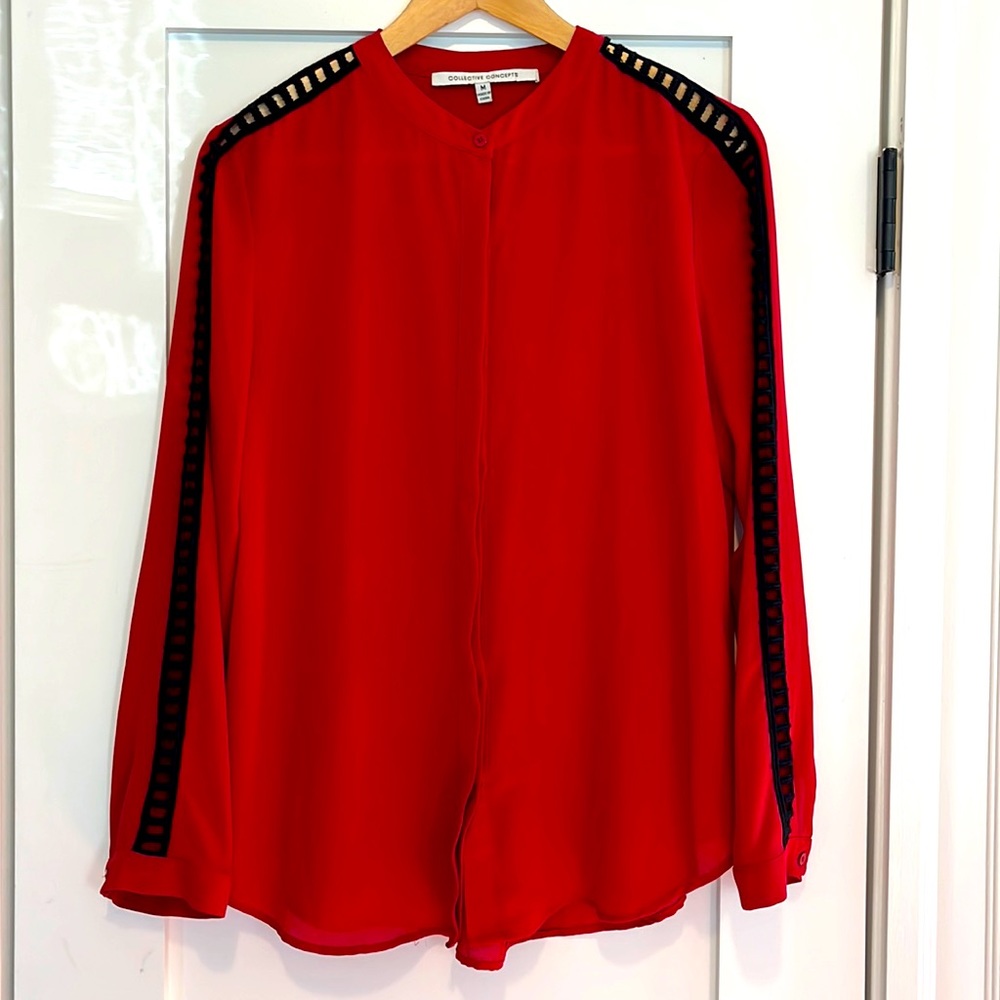 Collective Concept red blouse